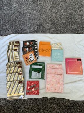 Assorted party napkins